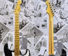 Fender Custom Shop ~Winter NAMM Show LIMITED EDITION #136~ 1955 Stratocaster Journeyman Relic -Black-_6