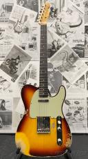 Fender Custom Shop ~Custom Collection~ 1960 Telecaster Custom Heavy Relic -Super Faded/Aged Chocolate 3 Color Sunburst _3