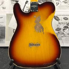 Fender Custom Shop ~Custom Collection~ 1960 Telecaster Custom Heavy Relic -Super Faded/Aged Chocolate 3 Color Sunburst _4
