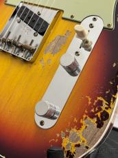Fender Custom Shop ~Custom Collection~ 1960 Telecaster Custom Heavy Relic -Super Faded/Aged Chocolate 3 Color Sunburst _10