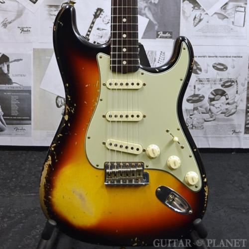 Fender Custom Shop ~Winter NAMM Show LIMITED EDITION #142~ 1962 Stratocaster Heavy Relic -Aged 3 Color Sunburst-