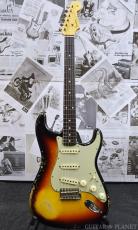 Fender Custom Shop ~Winter NAMM Show LIMITED EDITION #142~ 1962 Stratocaster Heavy Relic -Aged 3 Color Sunburst-_2