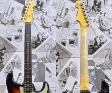 Fender Custom Shop ~Winter NAMM Show LIMITED EDITION #142~ 1962 Stratocaster Heavy Relic -Aged 3 Color Sunburst-_6