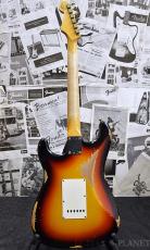 Fender Custom Shop LIMITED EDITION 1964 L-Series Stratocaster Heavy Relic -3 Color Sunburst-_4