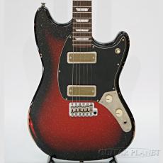 FANO Builder's Choice Alt De Facto MG6 -Silvertone Burst Medium Distress-