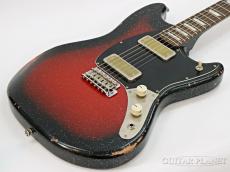 FANO Builder's Choice Alt De Facto MG6 -Silvertone Burst Medium Distress-_9