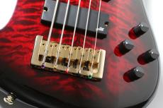 Spector NS Icon Bolt-On 5 / Black Cherry Gloss【5弦】【軽量3.78kg】_4