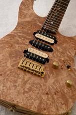 T's DST-Pro 24 5A Waterfall Burl Maple -Natural Matt / Steps Burner Natural Matt Back- #033136_4