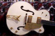 Gretsch USA Custom Shop G6136-59 White Falcon Relic Build by Chad Henrichsen
