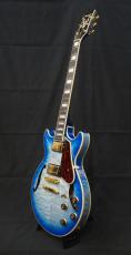 Ibanez AM93QM Jet Blue Burst_3