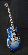 Ibanez AM93QM Jet Blue Burst_4