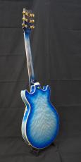 Ibanez AM93QM Jet Blue Burst_6