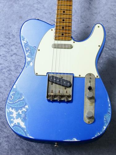 XOTiC 【月末大特価!】XTC-1 Master Grade Flame Maple Neck Heavy Aged ~Lake Pracid Blue over Blue Paisley ~