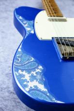 XOTiC 【月末大特価!】XTC-1 Master Grade Flame Maple Neck Heavy Aged ~Lake Pracid Blue over Blue Paisley ~_4