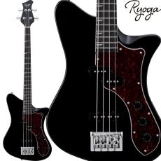 RYOGA SKATER-BASS Black エレキベース PJタイプ ベイクドメイプルネック