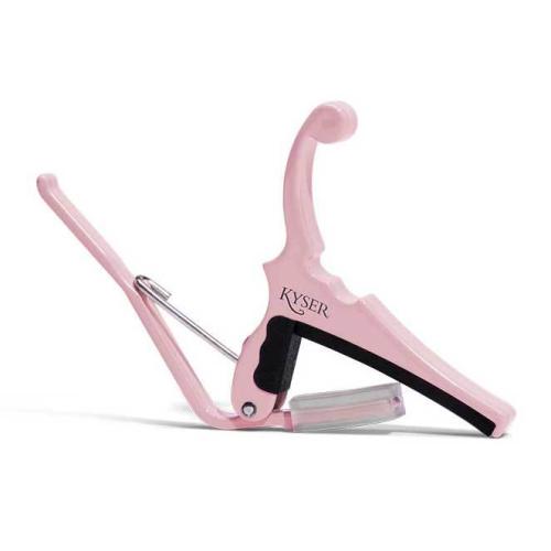 Kyser KGEFSPA Shell Pink エレキギター用カポタスト