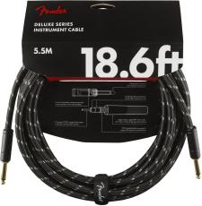 Fender Deluxe Tweed Cable 18.6ft Black シールド 5.5m ストレート-ストレート ツイード