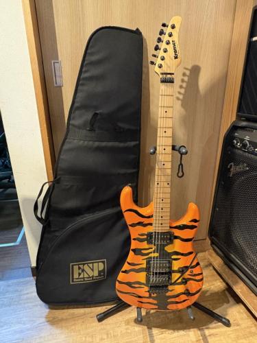 KRAMER Pacer Vintage OrangeTiger with ESP Arming ADJ+EVH D-Tuna