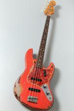 Fender Custom Shop MBS 1960 Jazz Bass Heavy Relic by Austin MacNutt Aged Fiesta Red over 3Color Sunburst【4.10kg】_2