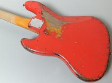 Fender Custom Shop MBS 1960 Jazz Bass Heavy Relic by Austin MacNutt Aged Fiesta Red over 3Color Sunburst【4.10kg】_8