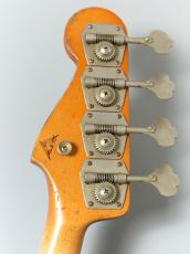 Fender Custom Shop MBS 1960 Jazz Bass Heavy Relic by Austin MacNutt Aged Fiesta Red over 3Color Sunburst【4.10kg】_10
