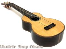 本郷道太 Hongoh Ukulele [soprano 390s] ソプラノロングネック シトカスプルース/インディアンローズウッド #155_8