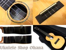 KIDA UkuleleWorks コンサート シトカスプルース/インディアンローズウッド #031_4