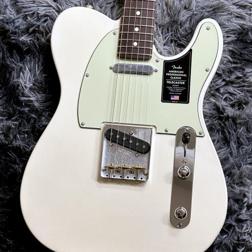 Fender Limited Edition American Professional Classic Telecaster, Rosewood Fingerboard, Olympic Pearl