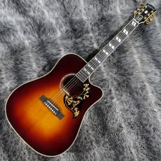 Epiphone Hummingbird Deluxe EC Autumn Burst_2