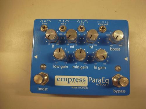 Empress Effects ParaEQ w/Boost