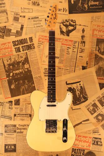Fender 1971 Custom Telecaster "Original Olympic White with Black Binding"