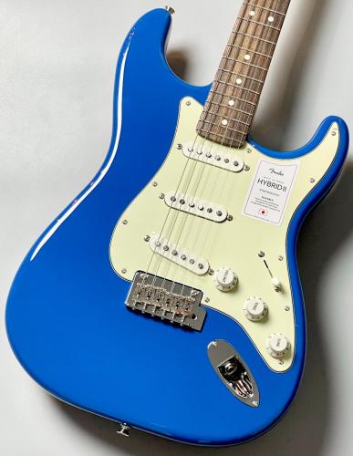 Fender Made in Japan Hybrid II Stratocaster RW -Forest Blue-