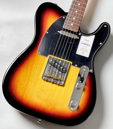 Fender Made in Japan Hybrid II Telecaster RW -3-Color Sunburst-