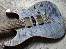 T's Custom Order DST-Pro24 HSH 5A Exotic Maple Top/H.Mahogany Faded Denim #033279 【選定激杢トップ】_5