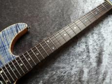 T's Custom Order DST-Pro24 HSH 5A Exotic Maple Top/H.Mahogany Faded Denim #033279 【選定激杢トップ】_9