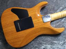 T's Custom Order DST-Pro24 HSH 5A Exotic Maple Top/H.Mahogany Faded Denim #033279 【選定激杢トップ】_11