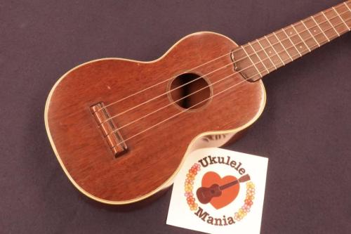 Martin 1950's Vintage Style 2M Mahogany Soprano with Ivoroid Binding Ukulele #5643