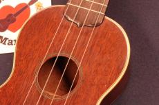 Martin 1950's Vintage Style 2M Mahogany Soprano with Ivoroid Binding Ukulele #5643_7