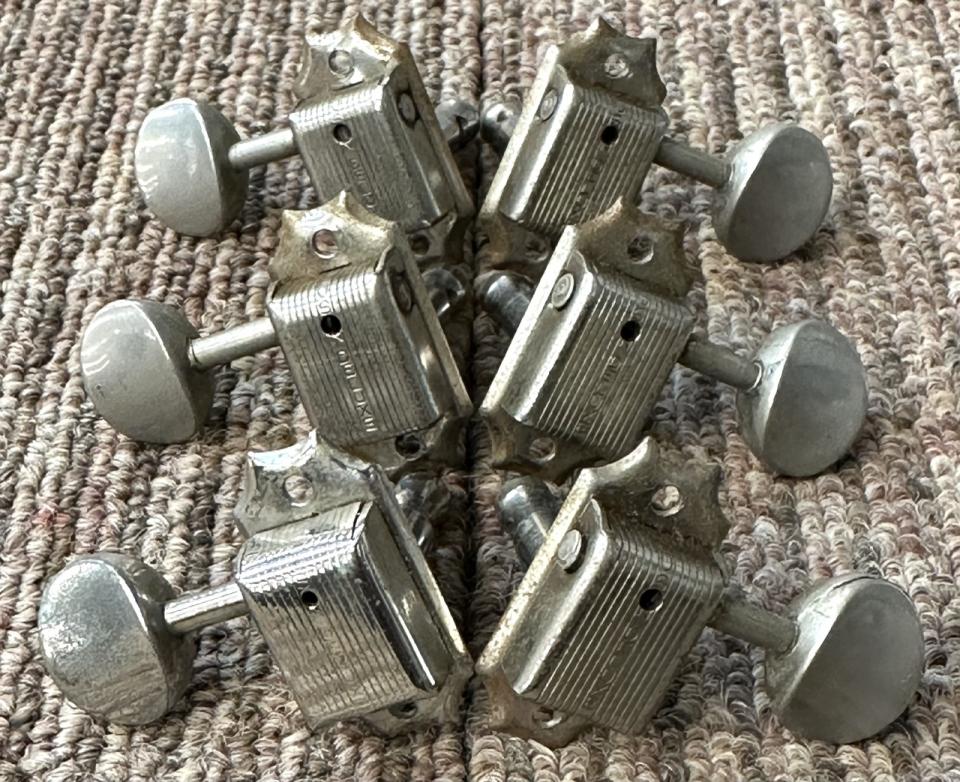 Kluson Deluxe Single Line Tuner Set 1950's-1960's ビンテージ