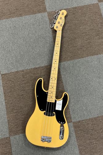 Fender Made in Japan Traditional Original 50s Precision Bass, Maple Fingerboard, Butterscotch Blonde