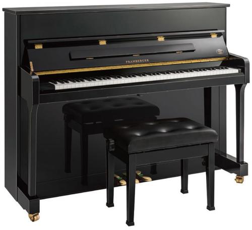 PRAMBERGER PV115 EBHP 黒艶出し仕上げ アップライトピアノ 88鍵盤