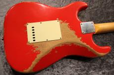 FREEDOM CUSTOM GUITAR RESEARCH Guitar Hero's Collection Fukano Hand Wound PU RS ST/Brazilian Rosewood /All Lacquer Relic Fiesta Red_11