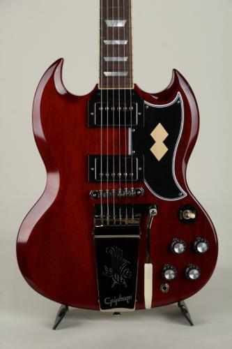 Epiphone 1964 SG Standard Reissue With Maestro Vibrola Cherry Red【S/N 25061521542】