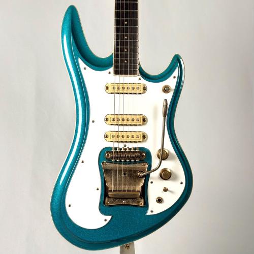 Guyatone 【1982年製】LG-1200 "Sharp Five" -Blue Metallic-【3.79kg】