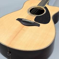 YAMAHA FSX875C NT ナチュラル オール単板 島村楽器限定モデル【現物画像】アコースティックギター エレアコ_8