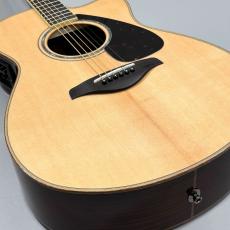 YAMAHA FSX875C NT ナチュラル オール単板 島村楽器限定モデル【現物画像】アコースティックギター エレアコ_9