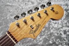 Fender Custom Shop Texas Stratocaster Heavy Relic Blue Flake / Candy Apple Red / Aged Olympic white [3.39kg]_4
