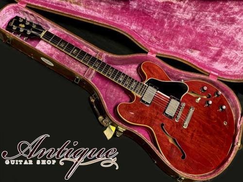 Gibson ES-335TDC 1963 "Vivid" Cherry Red /Figured Maple Body, Black Jacaranda FB /Hi-Originality Parts & Virgin Solder 3.77kg "Eric Clapton Crossroads Spec"