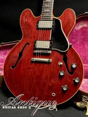 Gibson ES-335TDC 1963 "Vivid" Cherry Red /Figured Maple Body, Black Jacaranda FB /Hi-Originality Parts & Virgin Solder 3.77kg "Eric Clapton Crossroads Spec"_2