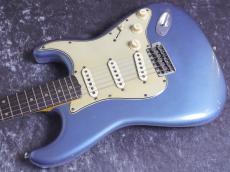 M.B.Guitars 【サウンドメッセ2026 出展予定品】62-S Slab Lake Placid Blue Aged【イギリス製】【ちょい太板目ネック】_5